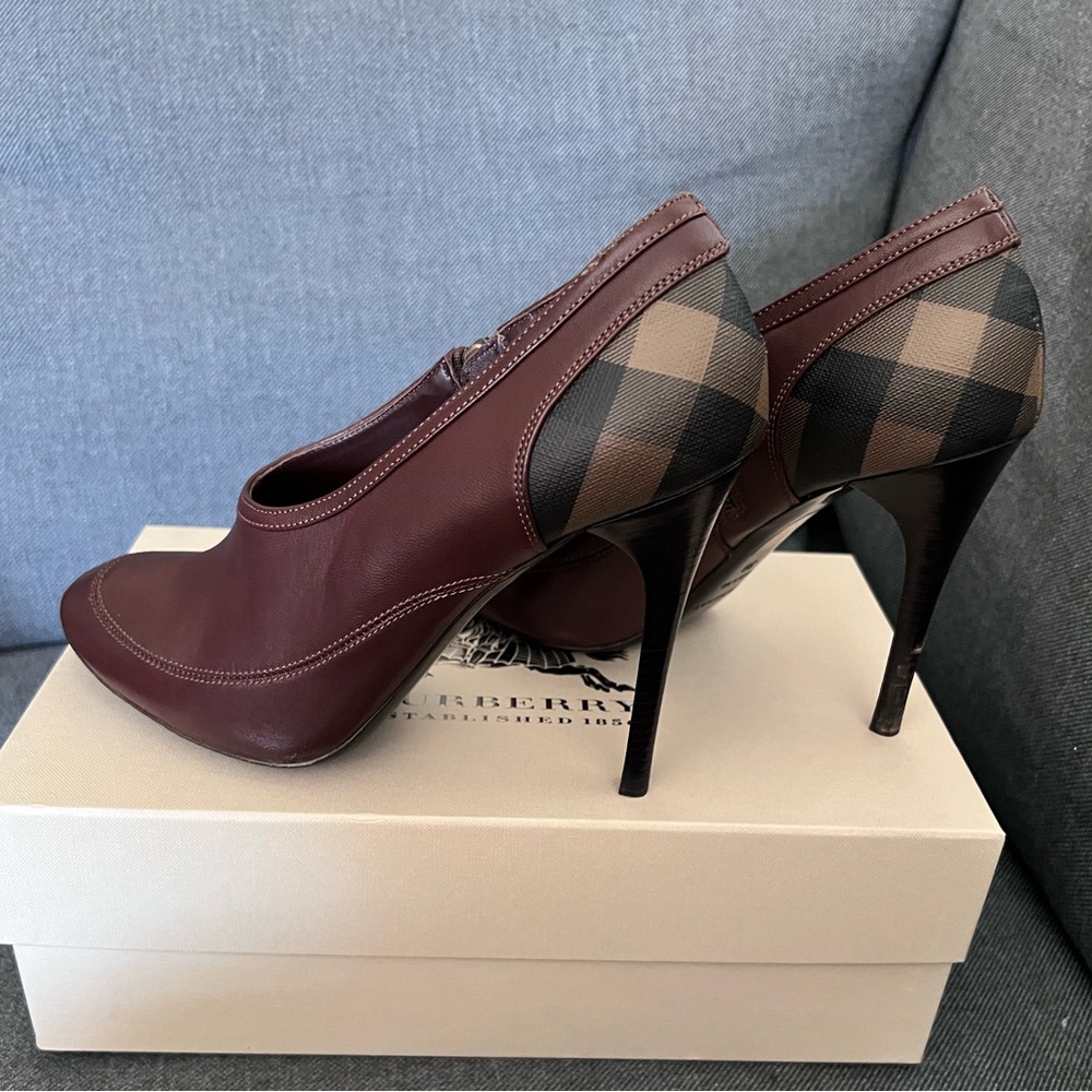 Burberry Moked Check Kent 100 Shoe Boot